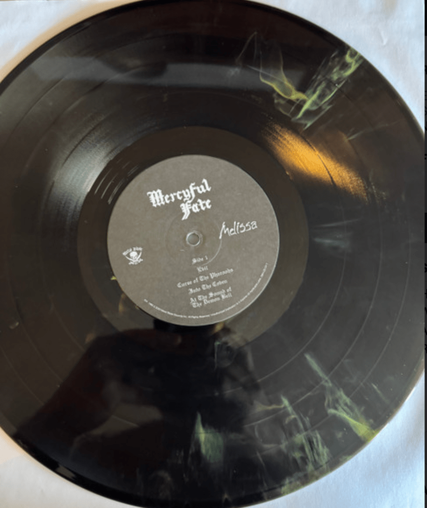 Mercyful Fate - Melissa LP 2025 Metal Blade [LTD Black With Yellow