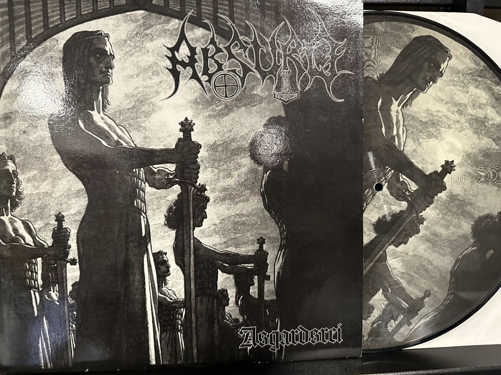 Absurd– Asgardsrei LP Picture Disc 2004 W.T.C. Productions VG+/EX
